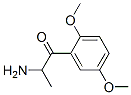 2-AMINO-1-(2,5-DIMETHOXYPHENYL)-1-PROPANONE 구조식 이미지