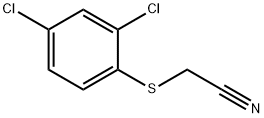 2-[(2,4-DICHLOROPHENYL)THIO]ACETONITRILE Structure