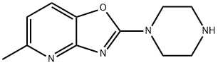 5-methyl-2-piperazin-1-yl[1,3]oxazolo[4,5-b]pyridine Structure