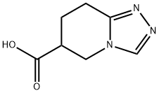 5,6,7,8-Tetrahydro[1,2,4]triazolo[4,3-a]pyridine-6-carboxylic acid Structure