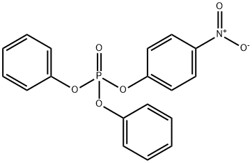 4-NITROPHENYLDIPHENYLPHOSPHATE Structure