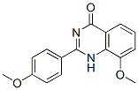 4(1H)-Quinazolinone,  8-methoxy-2-(4-methoxyphenyl)-  (9CI) 구조식 이미지