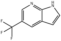 1H-Pyrrolo[2,3-b]pyridine, 5-(trifluoromethyl)- Structure