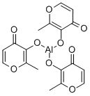 ALUMINUM 3-HYDROXY-2-METHYL-4-PYRONATE 구조식 이미지