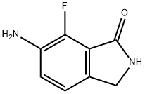 6-aMino-7-fluoroisoindolin-1-one Structure