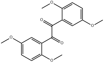 1,2-비스(2,5-디메톡시페닐)에탄-1,2-디온 구조식 이미지