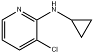 3-chloro-N-cyclopropylpyridin-2-amine Structure