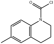 1(2H)-Quinolinecarbonyl chloride, 3,4-dihydro-6-methyl- (9CI) Structure