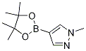 1-Methyl-4-(4,4,5,5-tetraMethyl-1,3,2-dioxaborolan-2-yl)-1H-pyrazole 구조식 이미지