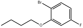 1-Bromo-2-butoxy-4-fluorobenzene Structure