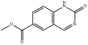 6-퀴나졸린카르복실산,1,2-디히드로-2-옥소-,메틸에스테르 구조식 이미지