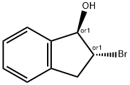 TRANS-2-BROMO-1-INDANOL 구조식 이미지