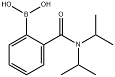 2-(DIISOPROPYLCARBANOYL) PHENYLBORONIC ACID Structure