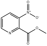 METHYL 3-NITROPYRIDINE-2-CARBOXYLATE 구조식 이미지