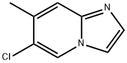 IMidazo[1,2-a]pyridine, 6-chloro-7-Methyl- 구조식 이미지