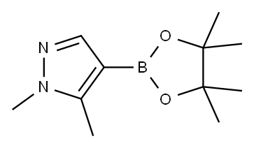 1,5-Dimethyl-1H-pyrazole-4-boronic acid,pinacol ester 구조식 이미지