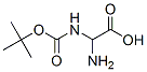 아세트산,아미노[[(1,1-디메틸에톡시)카르보닐]아미노]-(9CI) 구조식 이미지