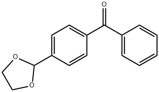 4-(1,3-DIOXOLAN-2-YL)BENZOPHENONE Structure