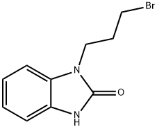 1-(3-BroMopropyl)-1,3-dihydro-2H-benziMidazol-2-one 구조식 이미지