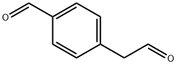 Benzeneacetaldehyde, 4-formyl- (9CI) Structure