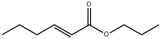 propyl (E)-hex-2-enoate Structure