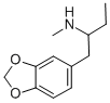N-Methyl-1-(3,4-methylenedioxyphenyl)-2-butanamine Structure
