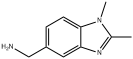 1-(1,2-dimethyl-1H-benzimidazol-5-yl)methanamine(SALTDATA: 2HCl) Structure
