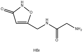 N-GLYCYLMUSCIMOL HYDROBROMIDE Structure