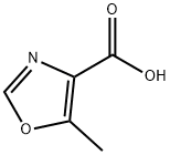 5-METHYL-1,3-OXAZOLE-4-CARBOXYLIC ACID Structure