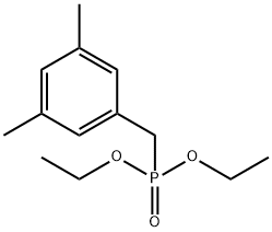 3,5-디메틸벤질포스폰산디에틸에스테르 구조식 이미지