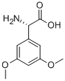 (S)-아미노-(3,5-DIMETHOXY-PHENYL)-아세틱산 구조식 이미지