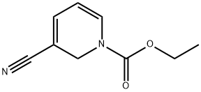 1(2H)-피리딘카르복실산,3-시아노-,에틸에스테르 구조식 이미지