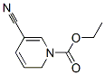1(2H)-Pyridinecarboxylic  acid,  5-cyano-,  ethyl  ester Structure