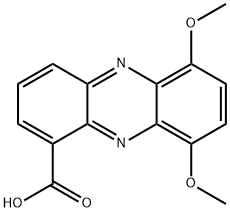 6,9-DIMETHOXY-PHENAZINE-1-CARBOXYLIC ACID Structure