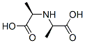 D-Alanine, N-(1-carboxyethyl)-, (R)- (9CI) Structure