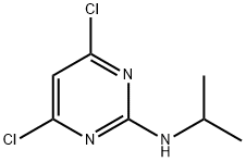 4,6-디클로로-N-이소프로필피리미딘-2-aMine 구조식 이미지