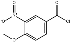 4-METHOXY-3-NITROBENZOYL CHLORIDE Structure