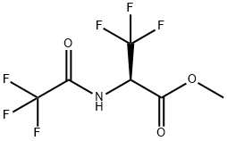 METHYL3,3,3-TRIFLUORO-N-(TRIFLUOROACETYL)알라니네이트 구조식 이미지