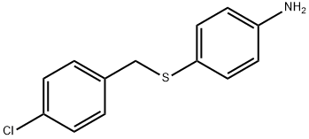 4-[(4-Chlorobenzyl)sulfanyl]aniline Structure