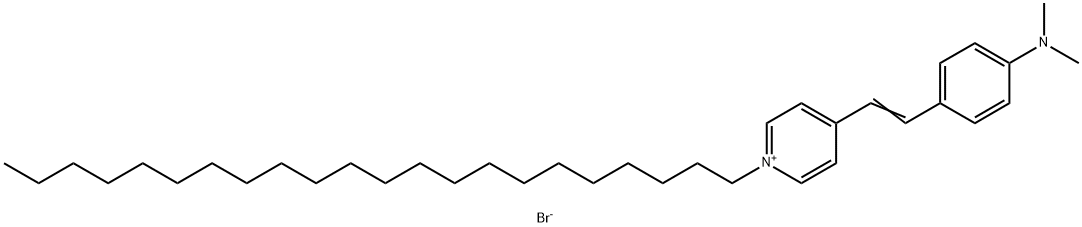 4-(4-(DIMETHYLAMINO)STYRYL)-1-DOCOSYL- 구조식 이미지