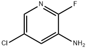 3-AMINO-5-CHLORO-2-FLUOROPYRIDINE 구조식 이미지
