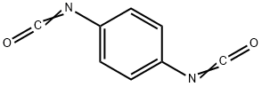 1,4-Phenylene diisocyanate 구조식 이미지