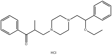 Eprazinone dihydrochloride Structure