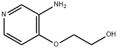 2-(3-아미노피리딘-4-일옥시)에탄올 구조식 이미지