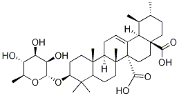 Quinovic acid 3-O-alpha-L-rhaMnopyranoside Structure