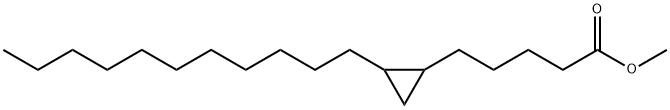 2-운데실시클로프로판발레르산메틸에스테르 구조식 이미지