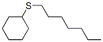 (Heptylsulfanyl)cyclohexane Structure