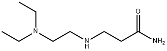 3-{[2-(DIETHYLAMINO)ETHYL]AMINO}PROPANAMIDE Structure