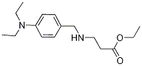 Ethyl 3-{[4-(diethylamino)benzyl]amino}propanoate 구조식 이미지