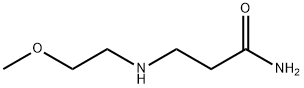 3-[(2-METHOXYETHYL)AMINO]PROPANAMIDE 구조식 이미지